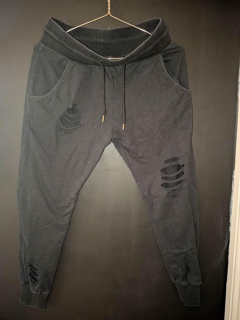 Firetrap Black Joggers Size 8