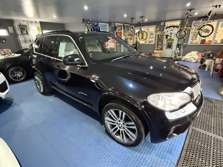 BMW X5 3.0 X5 xDrive40d M Sport Black Auto Diesel 2012