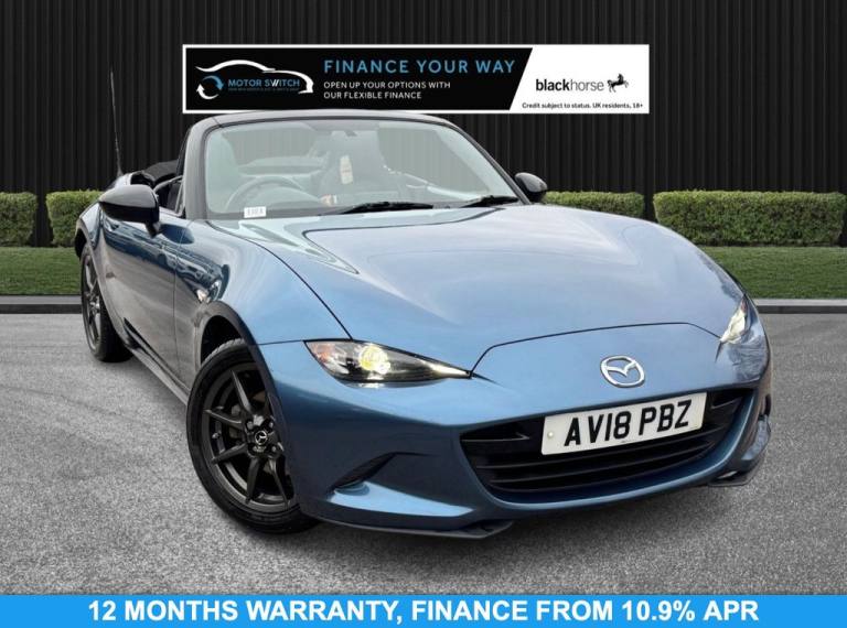 2018 18 MAZDA MX-5 1.5 SKYACTIV-G SE-L NAV CONVERTIBLE 2DR PETROL MANUAL EURO 6 