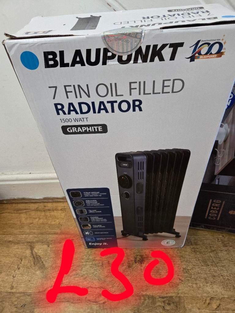 7 fin oil filled radiator 