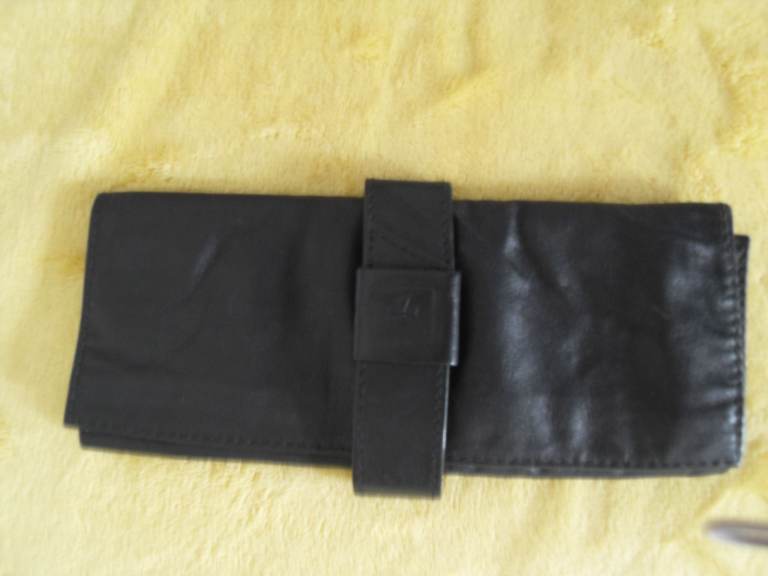 Vintage Vacheron Constantin Travel Watch/Jewellery Pouch Soft Black Leather