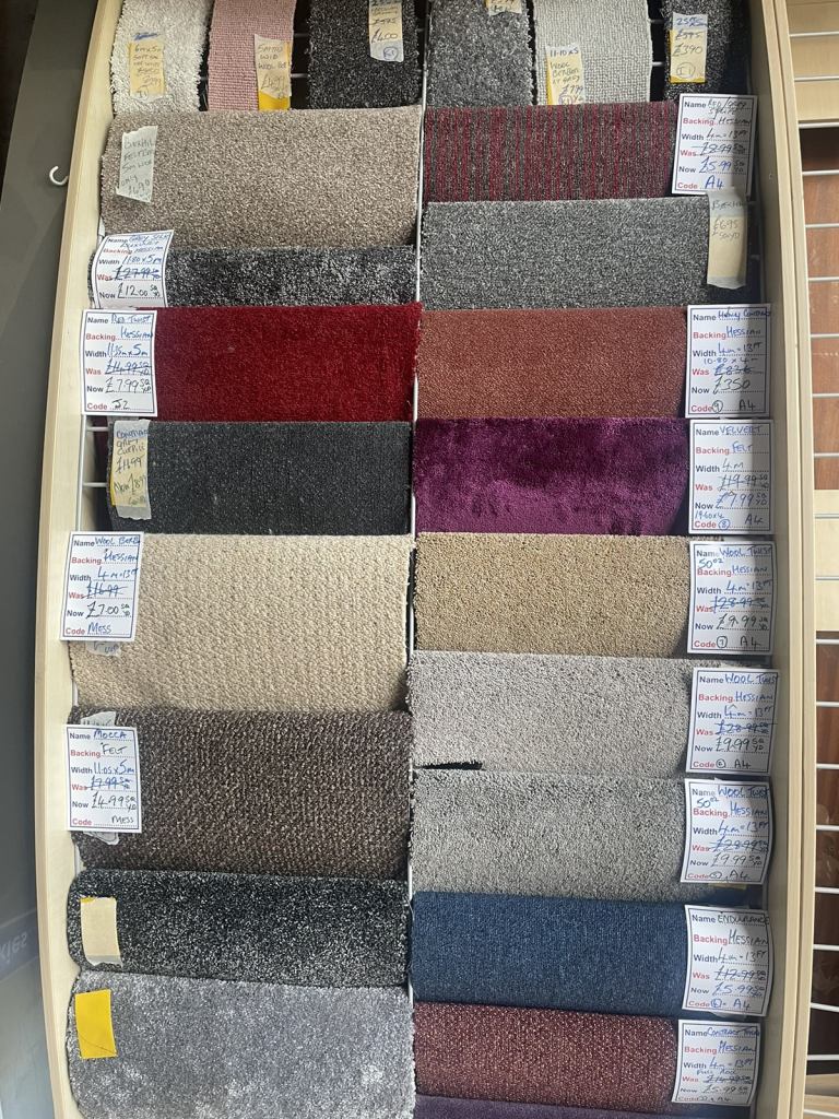Carpet warehouse clearance sale from