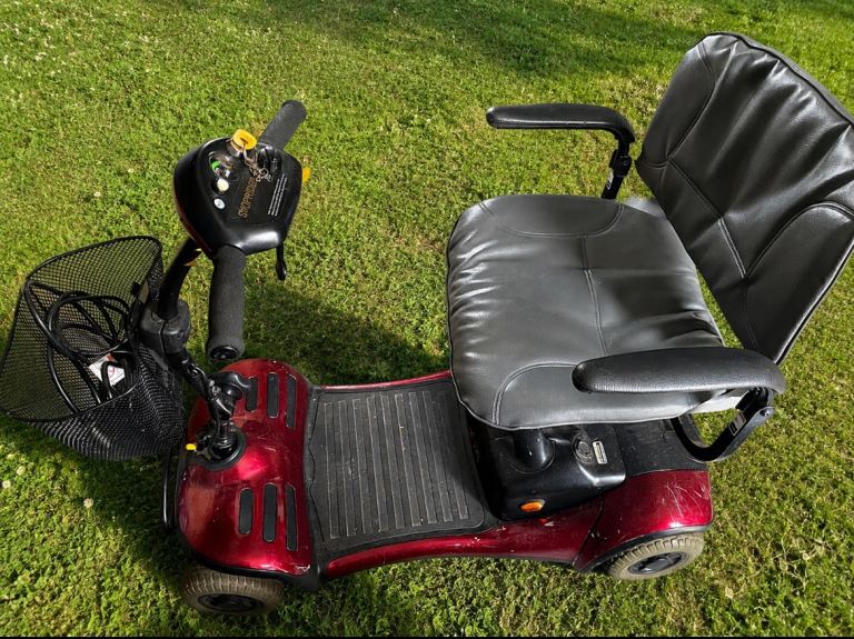 SHOPRIDER MOBILITY SCOOTER - very reliable - new batteries - folds into car boot