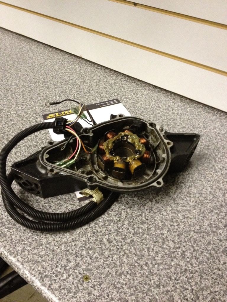 Jetski Yamaha 800cc Magneto Front Cover & Stator Jet-Ski