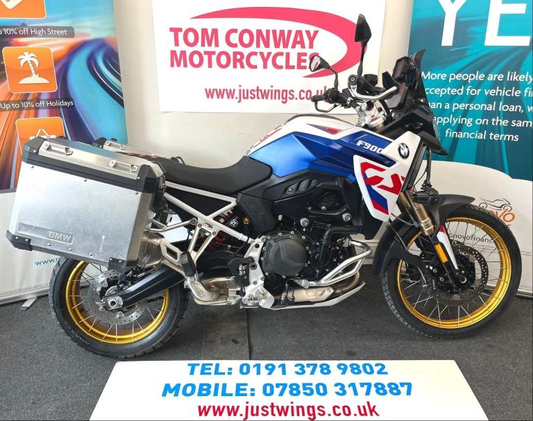 BMW F900GS, 2025(74), 1 OWNER, 16,584 MILES, FSH, IMMACULATE, AKRAPOVIC, £9995