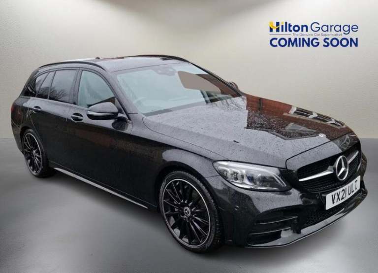  Mercedes-Benz C Class 1.5 C200 MHEV AMG Line Night Edition (Premium) Estate 5dr Petrol G-Tronic+...