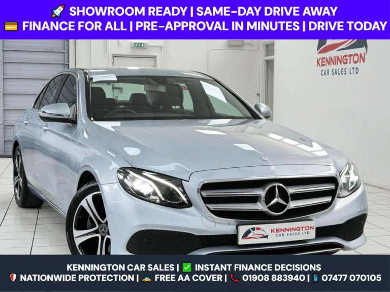 2017 Mercedes-Benz E Class E220d SE 4dr 9G-Tronic SALOON DIESEL Automatic