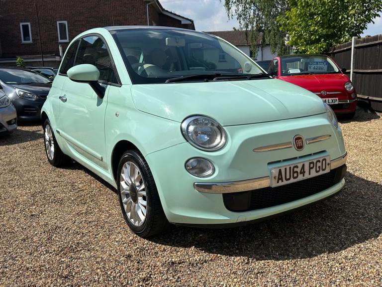 2014 Fiat 500 1.2 Lounge 3dr [Start Stop] HATCHBACK Petrol Manual