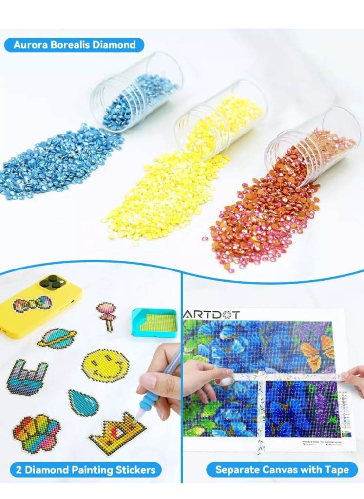 Bnib 5D diamond art painting kit 