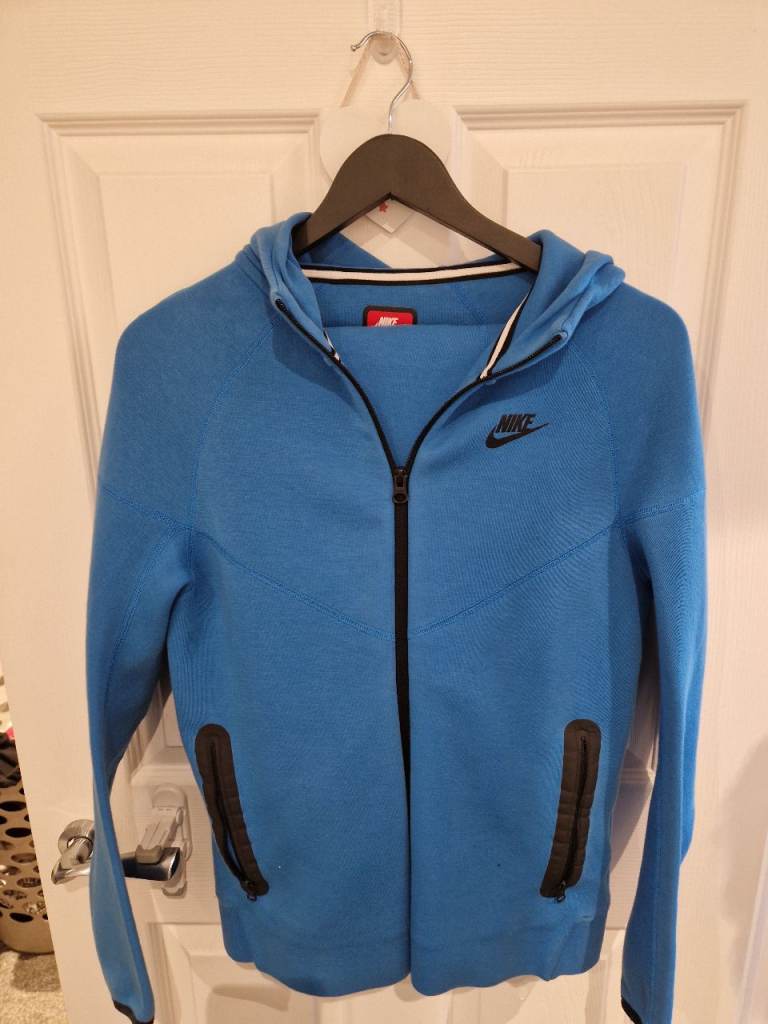 XL boys Nike Tech Fleece Tracksuit – Blue, Good Condition