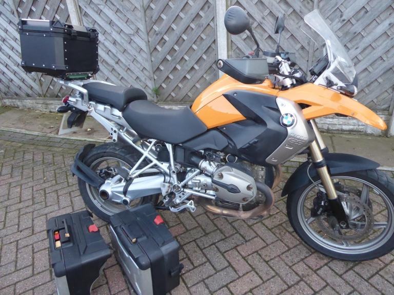 BMW 1200 GS 08 REG BMW HARD LUGGAGE LONG MOT