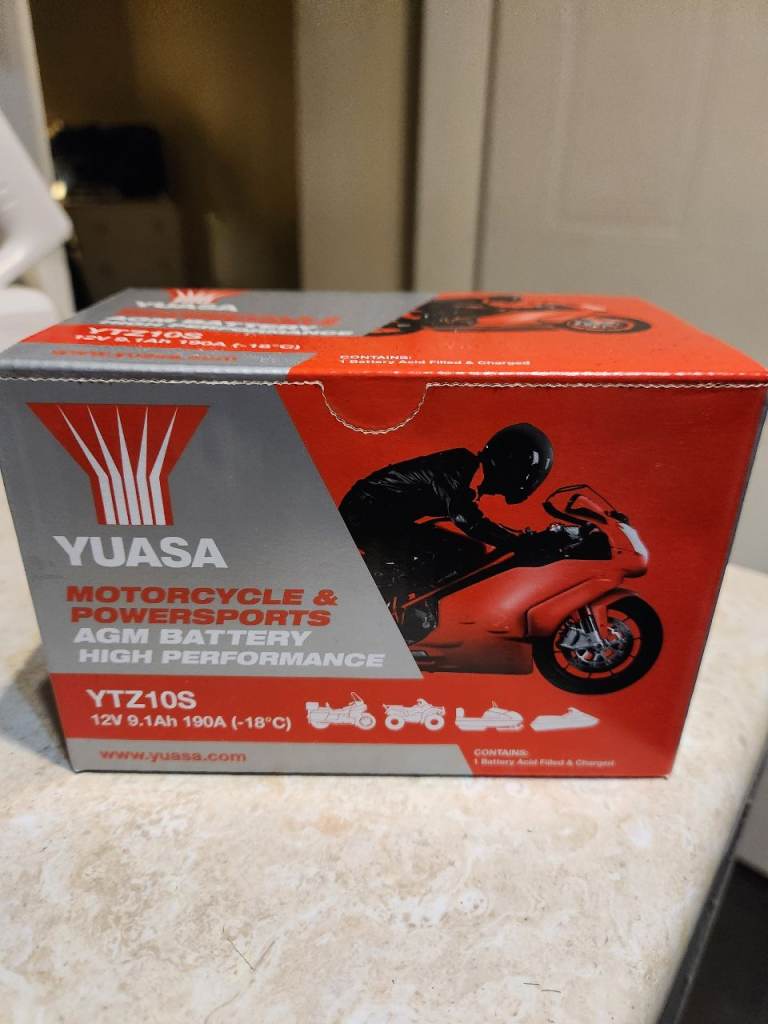 Yuasa YTZ10S Battery - motorcycle AGM 