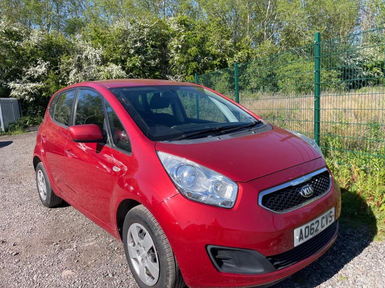 KIA VENGA 1.4 ECODYNAMICS 62 REG RED 5 DOOR 12 MONTHS MOT ROAD TAX £170 SERVICE HISTORY 50+MPG