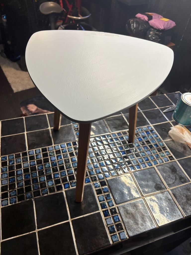 Small grey Coffee Table with Wooden Legs – Good Condition | in ...
