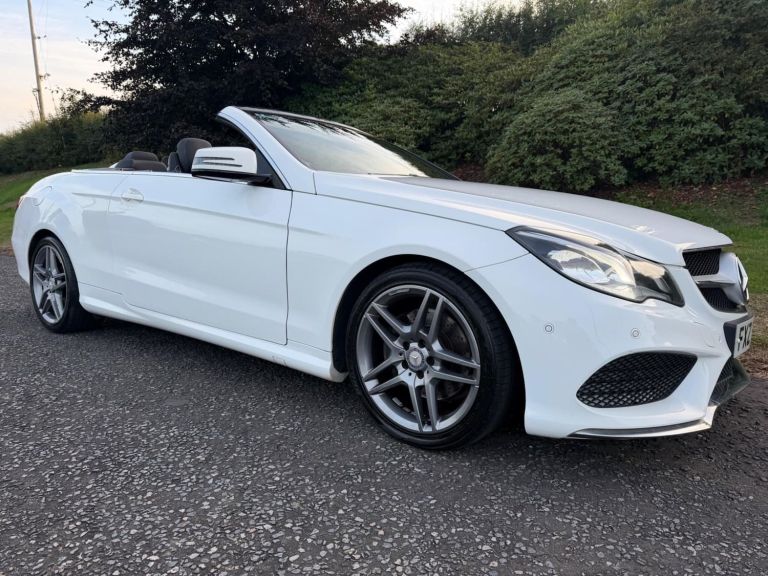 2013 Mercedes-Benz E Class E220 CDI AMG Sport 2dr 7G-Tronic CONVERTIBLE DIESEL Automatic