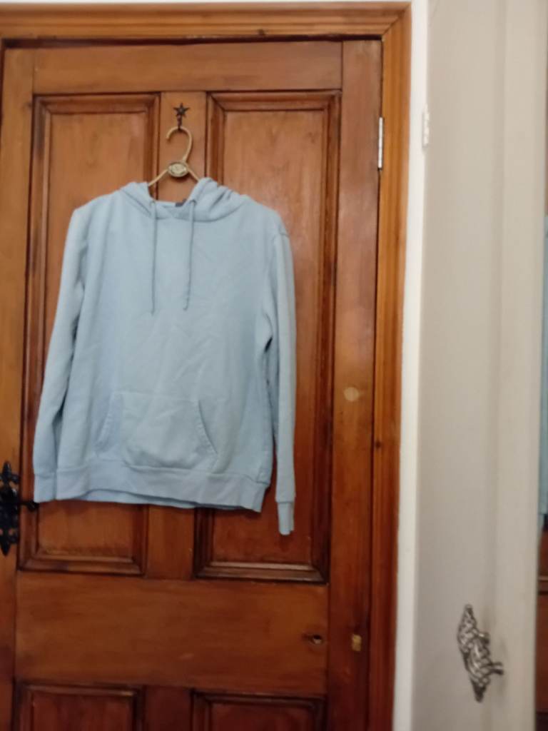 Ladies Blue Hoodie Size 12-14 