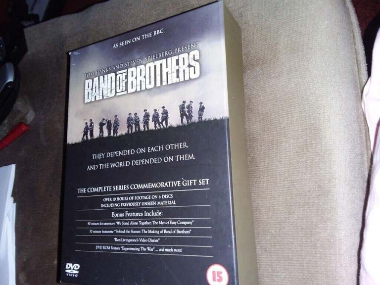 BAND OF BROTHERS COMPLETE DVD COLLECTION BOXSET.
