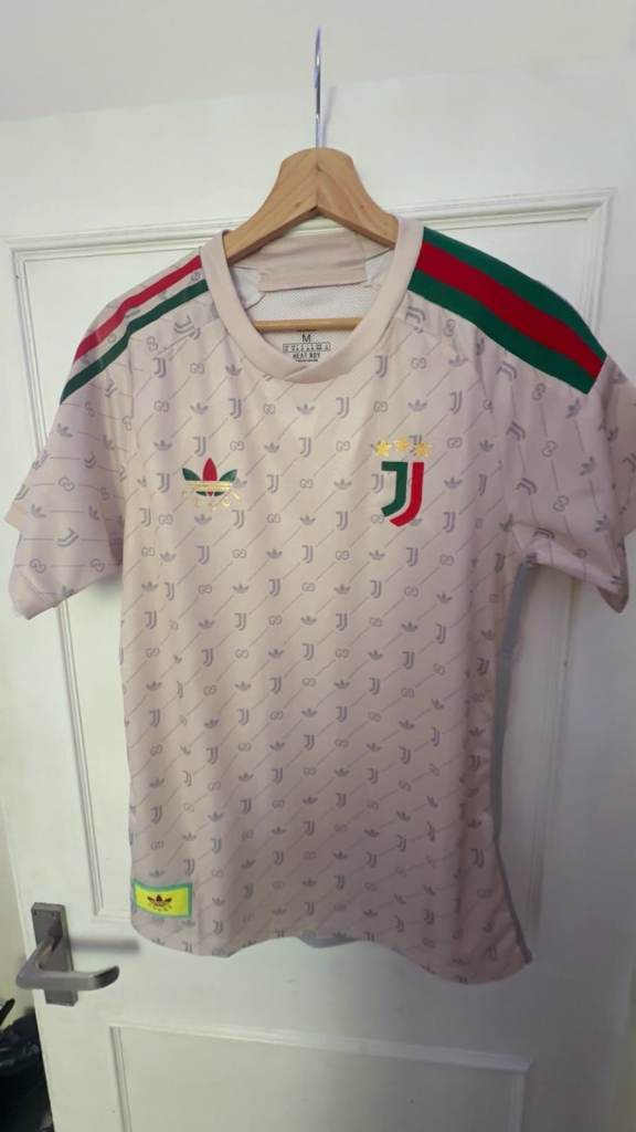 Adidas Juventus x Gucci Football Shirt - Size M, As Good As New