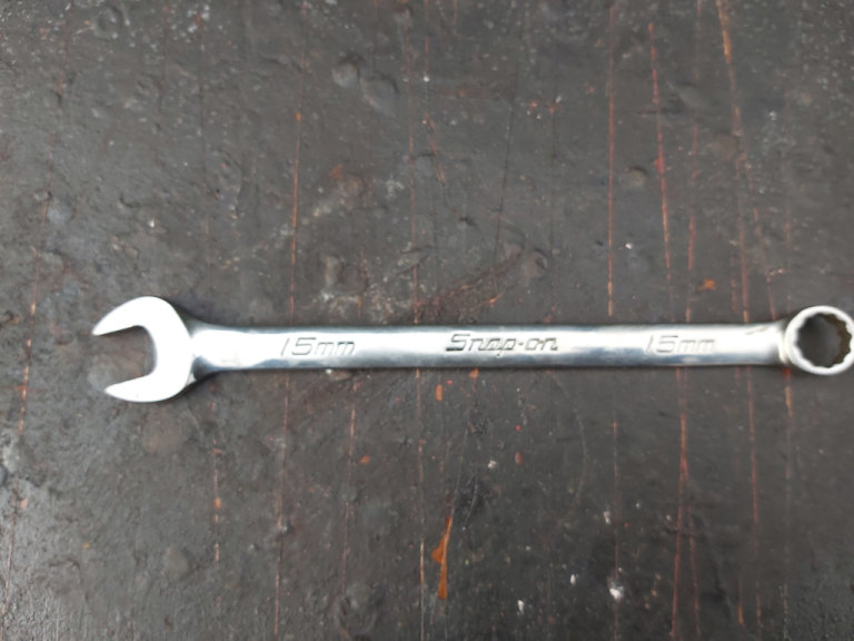 Snap On Tools OEXM150B 15mm Metric 12pt Flank Drive Combination Spanner / Wrench USA