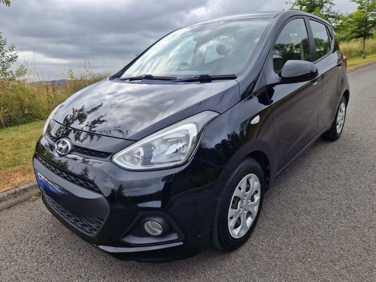 Hyundai i10 1.0 SE 2016 Black Used Green Parts Breaking 4 Spares 