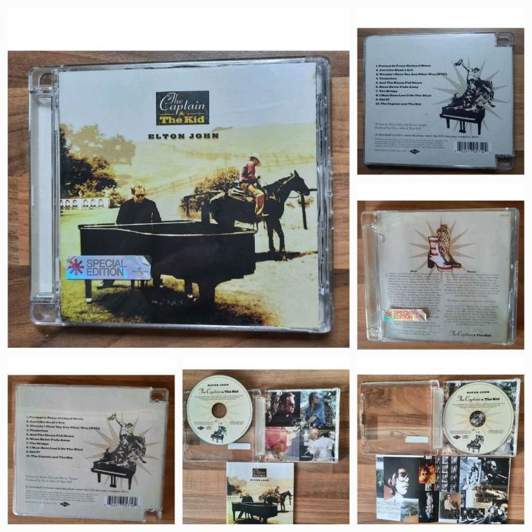 Elton John The Captain and The Kid CD (2006) Special Edition with Booklet VGC