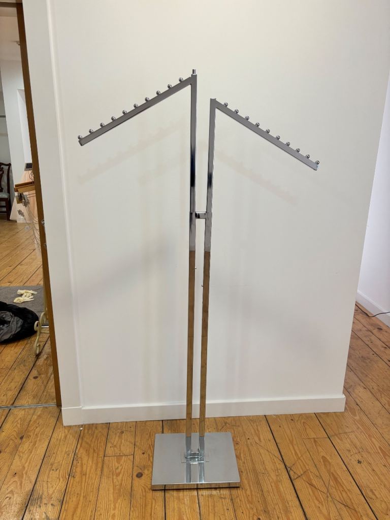 Chrome Clothes Stand