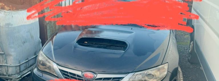 2009 Impreza wrx bonnet 