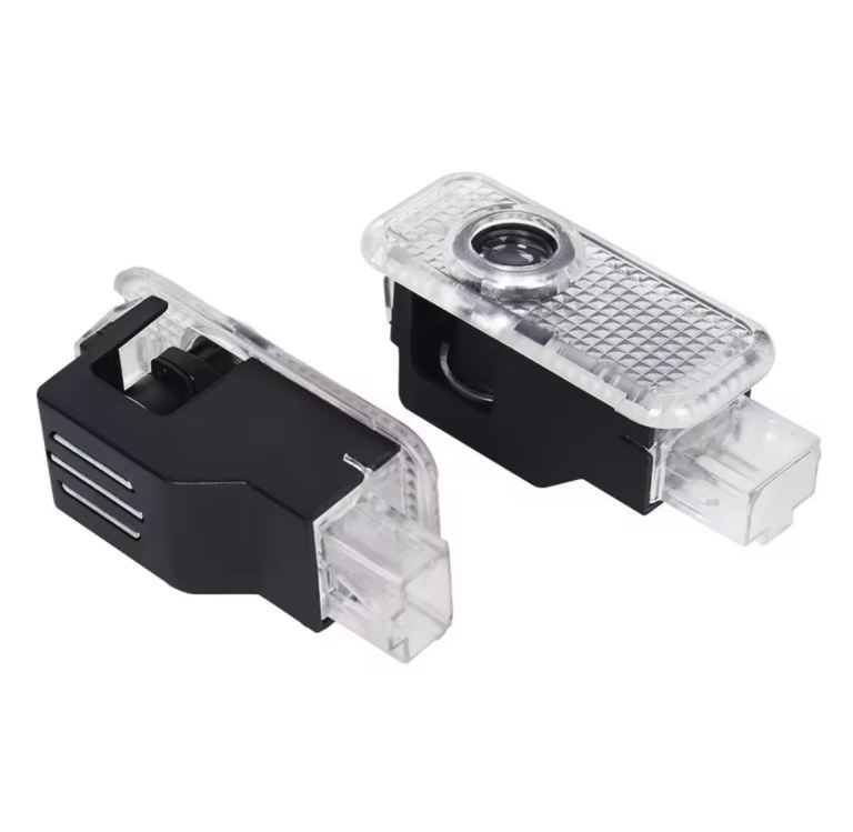 2pcs Audi Puddle Light Projector Plug & Play A1 A3 A4 A5 A6 A7 Q2 Q3 