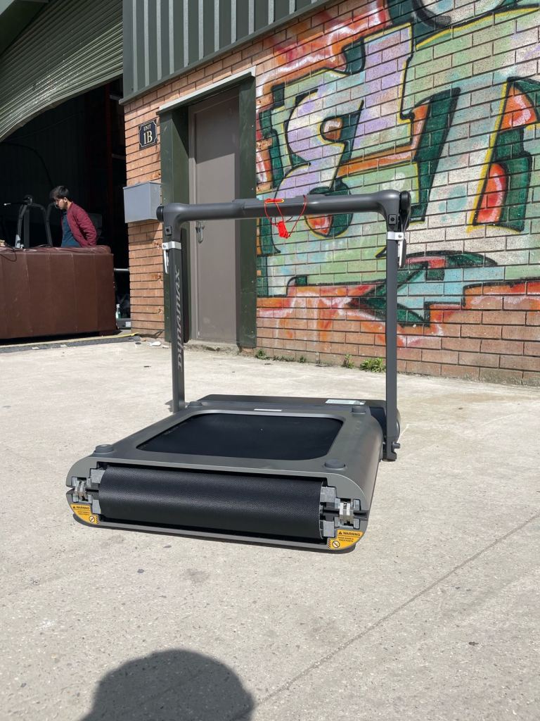 Dynamax flat folding Walkingpad Treadmill with remote control  Delivery £50 Available  4 boxed  