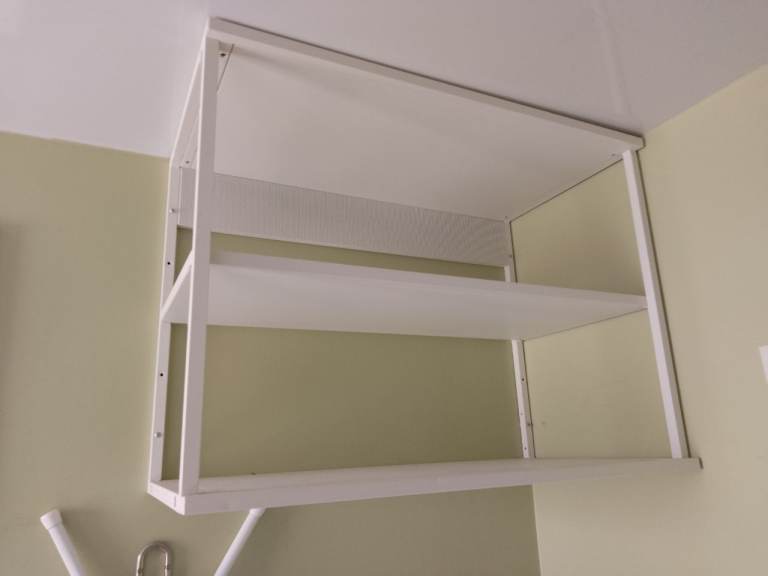 5 x IKEA White Open Wall Shelf Units 80x40x60cm 