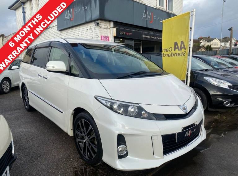 2014 Toyota Estima 2.4 Automatic Petrol 7 Seater White 5dr MPV Petrol Automatic