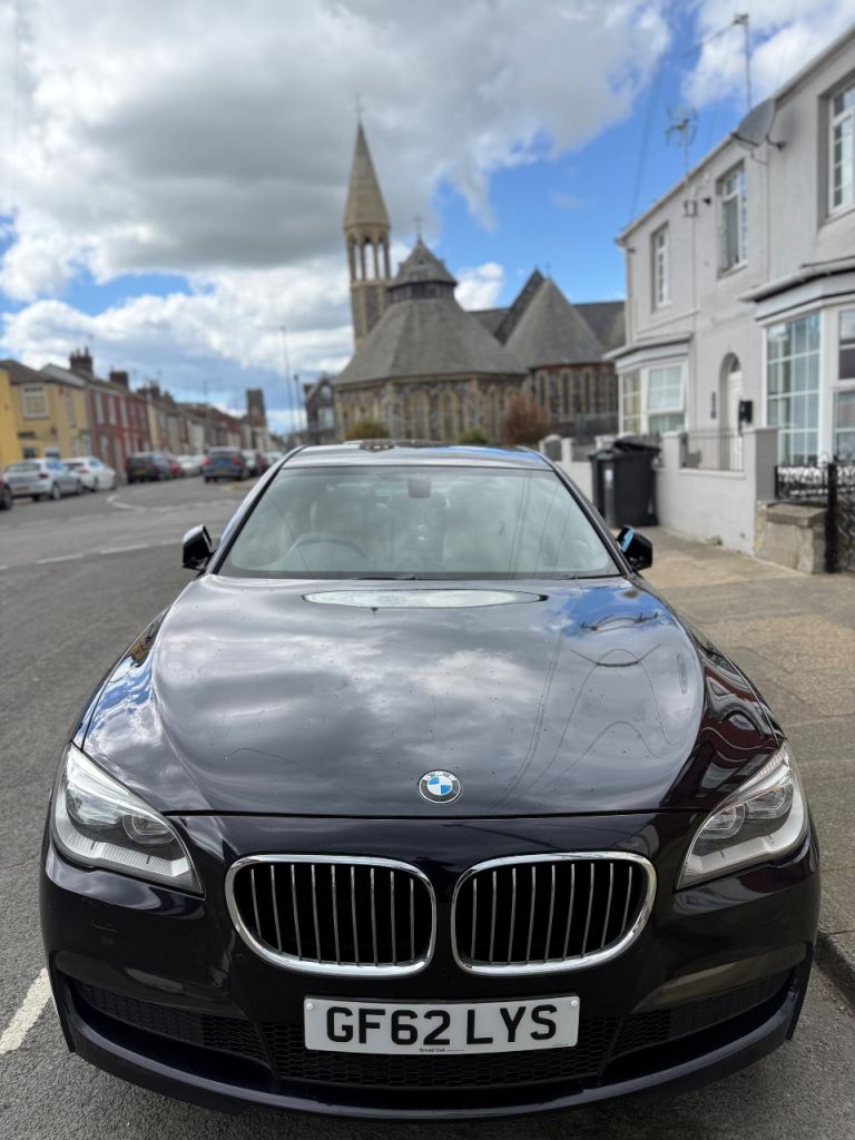 BMW 7 Series 730d M Sport finished in Carbon Black. 