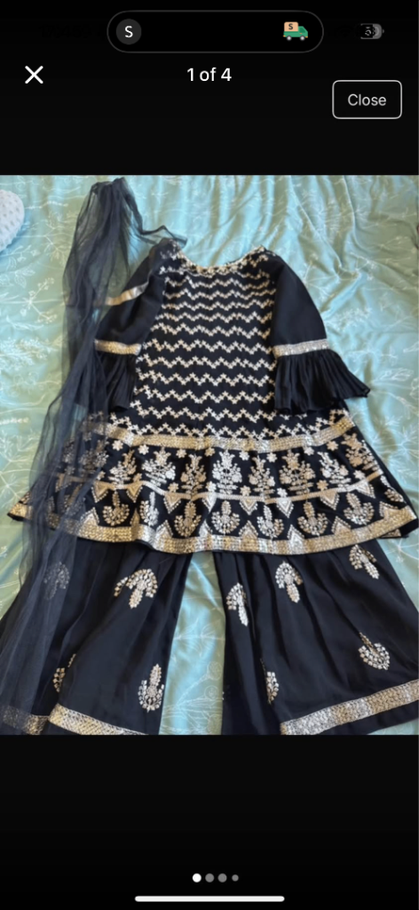 Age 5-6 asian party wear