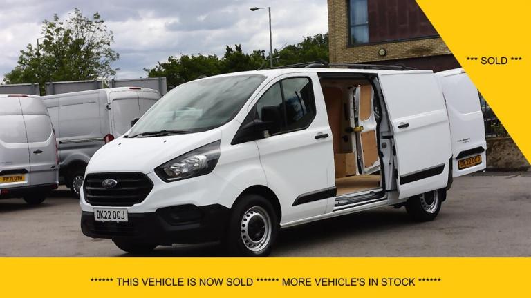 2022 Ford Transit Custom 320 LEADER L2 LWB,ONLY 56.000 MILES,AIR CONDITIONING,6 SPEED AND MORE Pa...