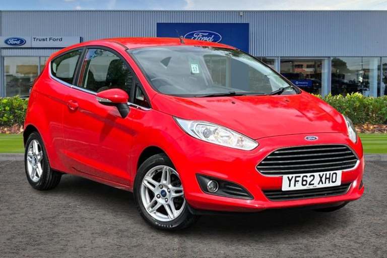 2012 Ford Fiesta 1.25 82 Zetec 3dr HATCHBACK PETROL Manual
