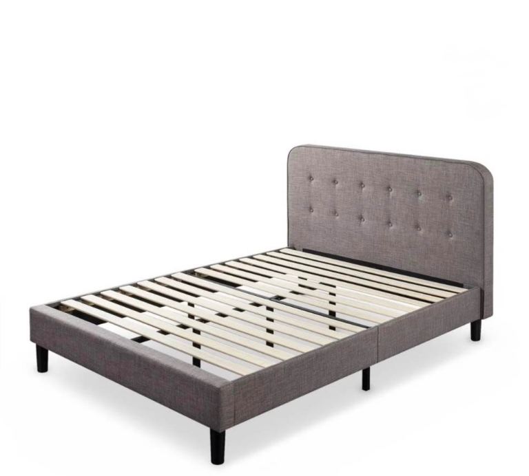 King size bed frame , Like New 