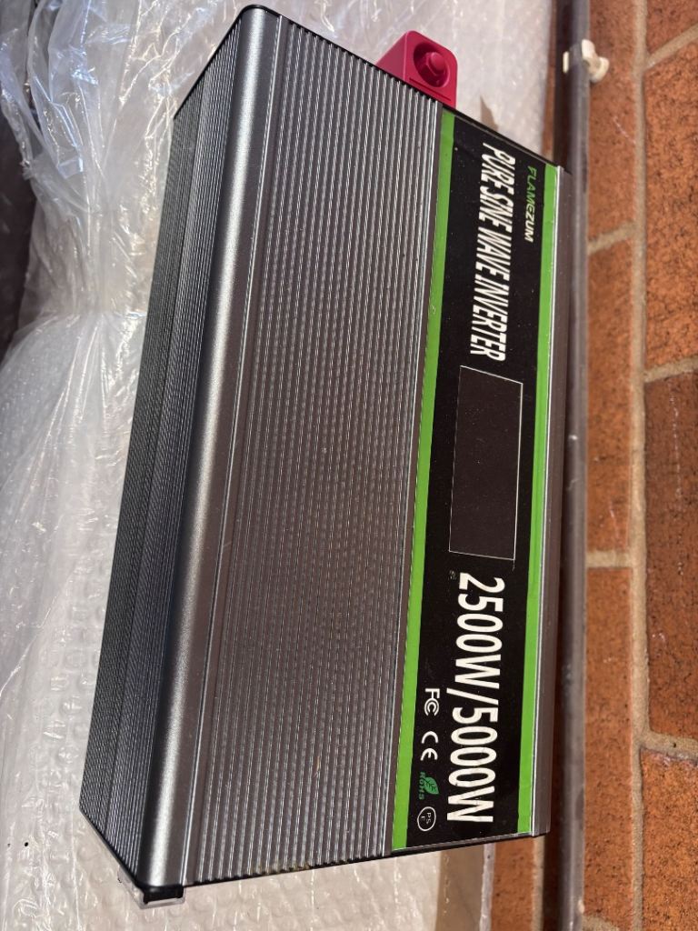 Flamezum Pure Wave 2500W / 5000W 12V Inverter 240V