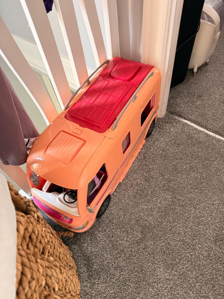 Barbie campervan and plane 