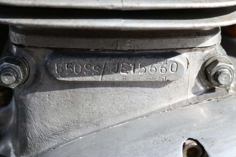 BSA B50 B 50 Cheney Classic Motorcross MX Twin Shock