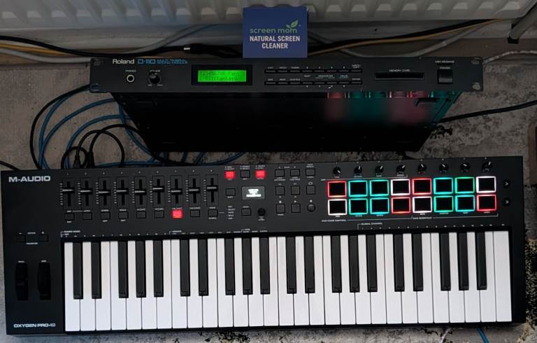M-AUDIO Oxygen Pro 49. 49 Key USB MIDI Keyboard Controller