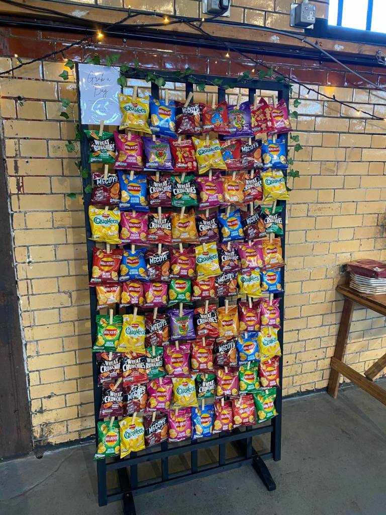 Crisp Wall for a Wedding or Party