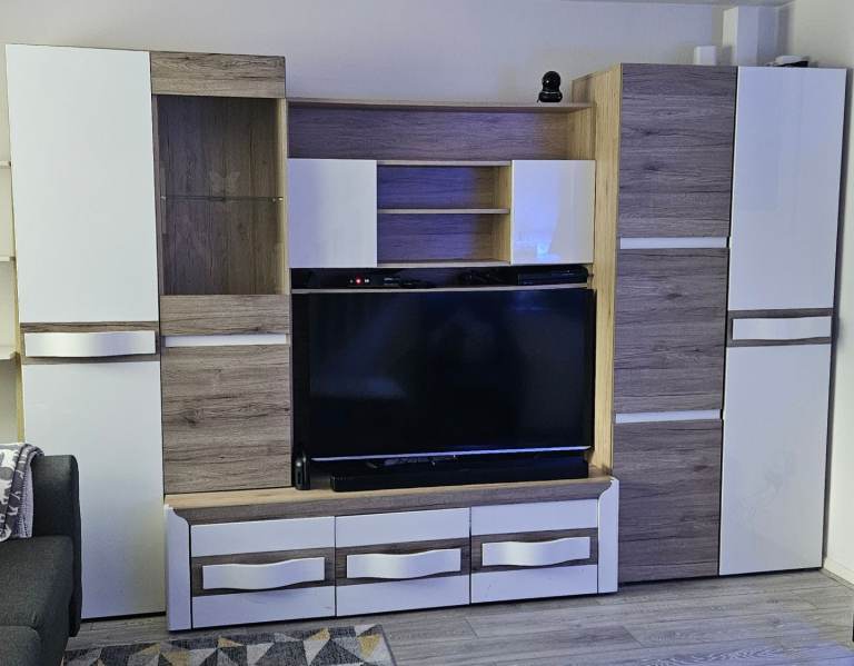 Modern TV Wall Unit + Coffee Table Set