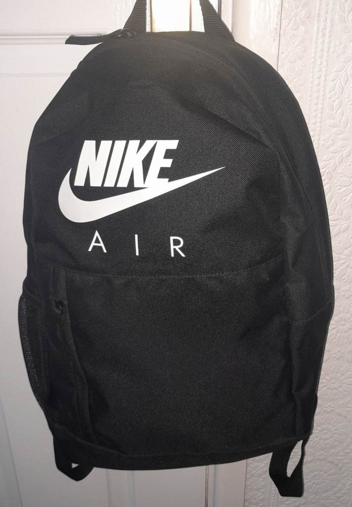 Backpack nike air black school bag