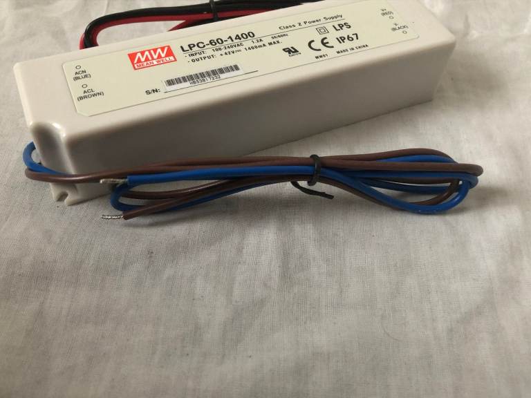 LED Power Supply - Meanwell LPC-60-1400 Constant Current LED Power ...