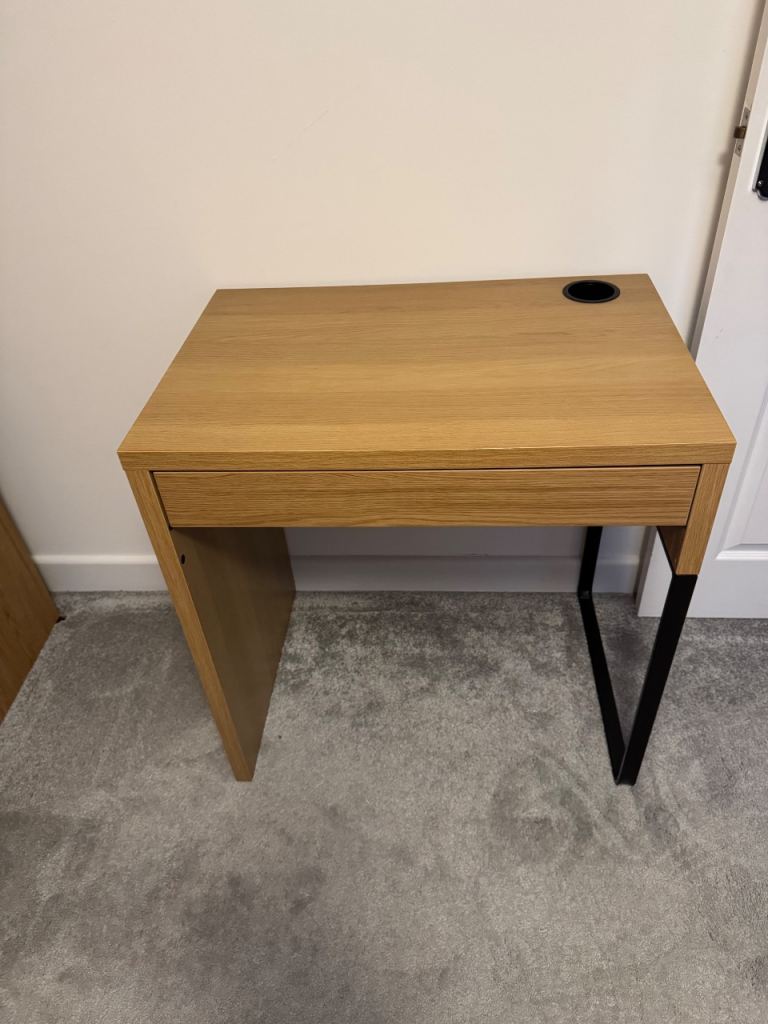 IKEA Micke desk, Compact Desk with Drawer and Cable Management