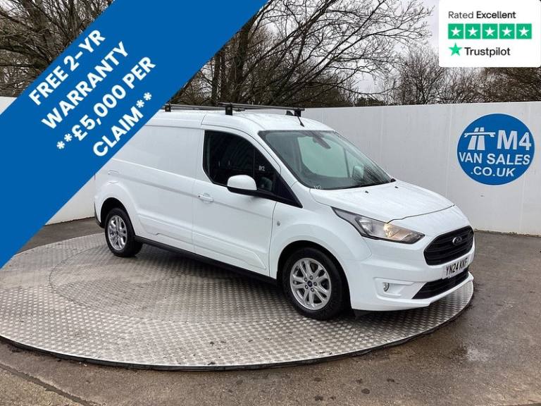 2024 Ford Transit Connect 250 EcoBlue Limited LWB L/R A/C Euro 6 LWB Panel Van Diesel Manual