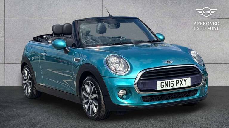 2016 MINI Convertible 1.5 Cooper 2dr CONVERTIBLE PETROL Manual