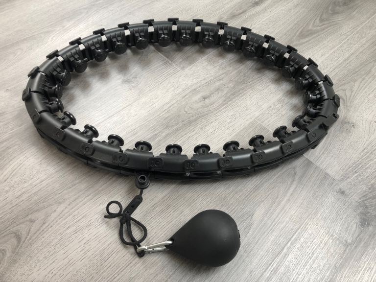Smart weighted hula hoop 