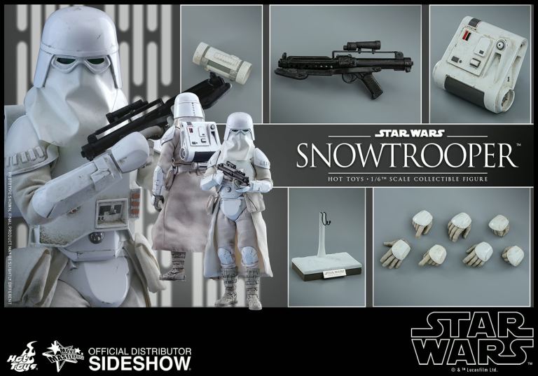 Hot toys star wars Snowtrooper 1/6