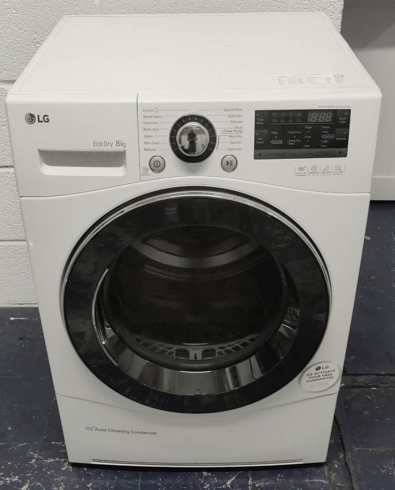 Heat Pump Tumble Dryer 3 months warranty free local delivery 